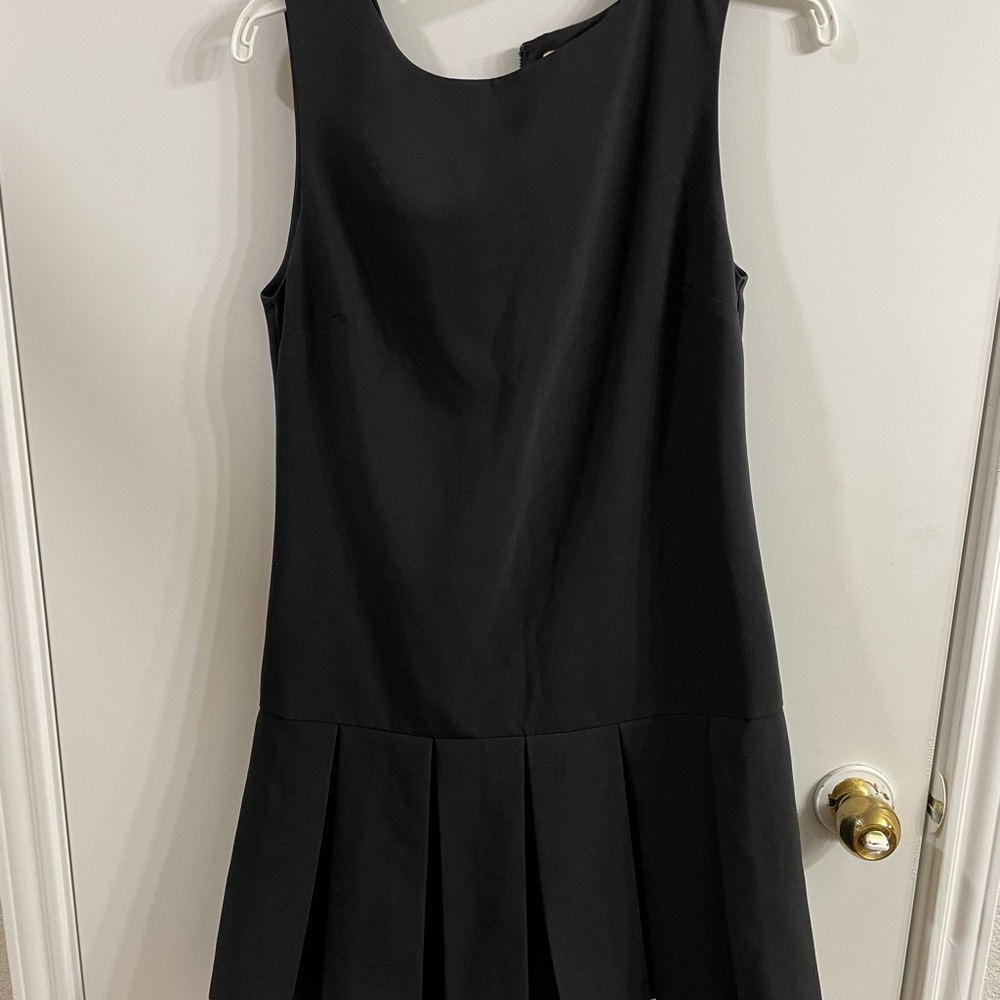 Rhyme Los Angeles Black Sleeveless Drop Waist Dress